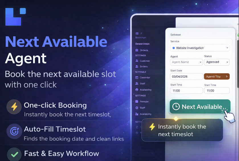 LatePoint Addon – Next Available Agent