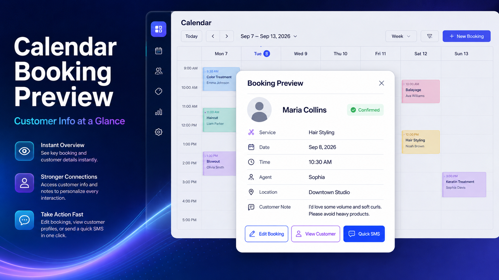 Latepoint - Customer Calendar Info
